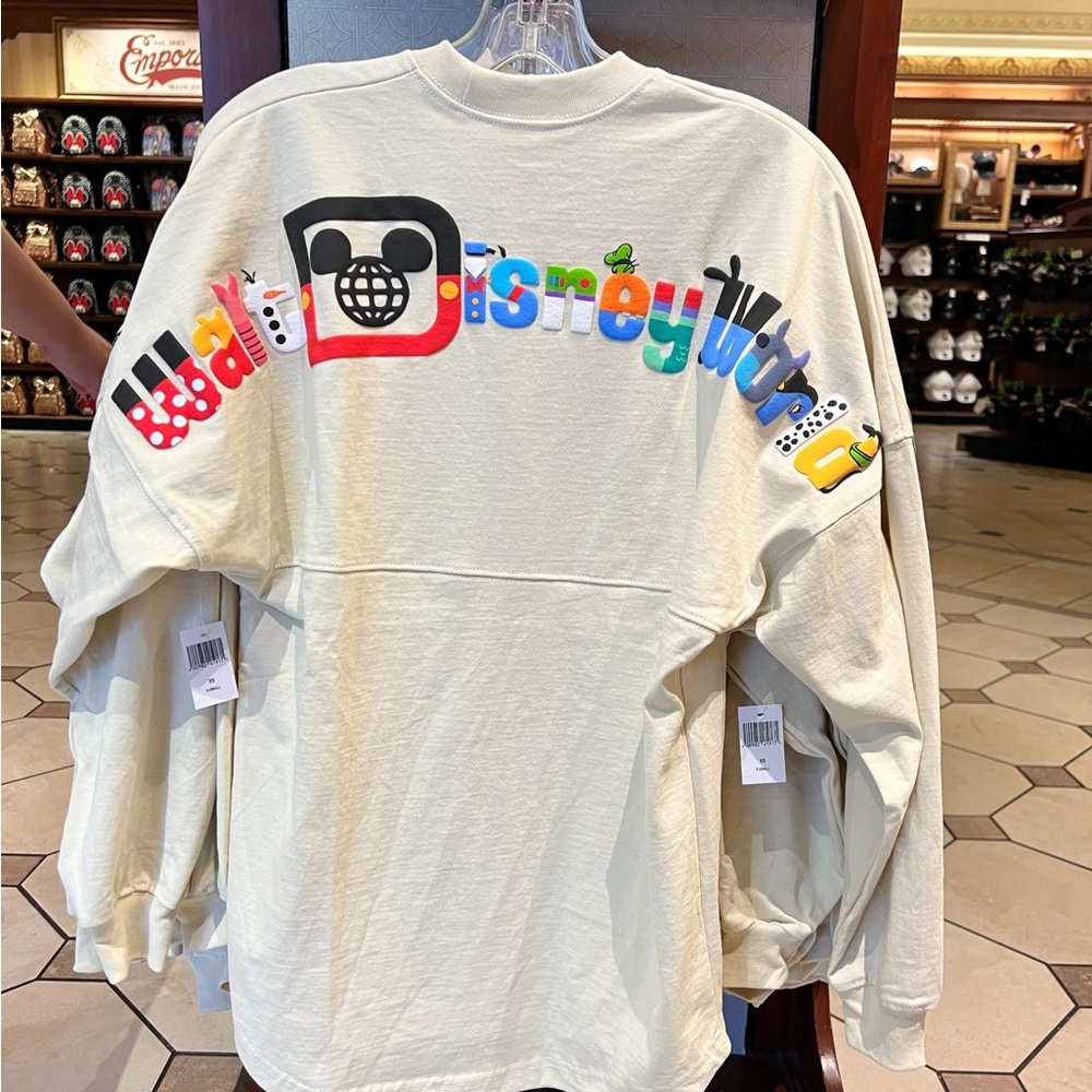 Disney Parks DisneyWorld Character Letters Spirit Jersey